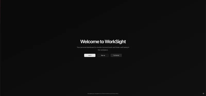 WorkSight workplace analytics interface
